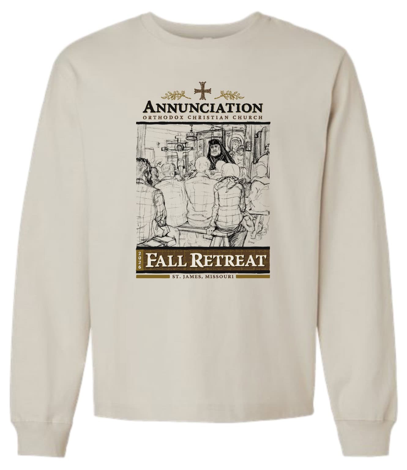Annunciation Fall Retreat Tee 2026 - Image 2