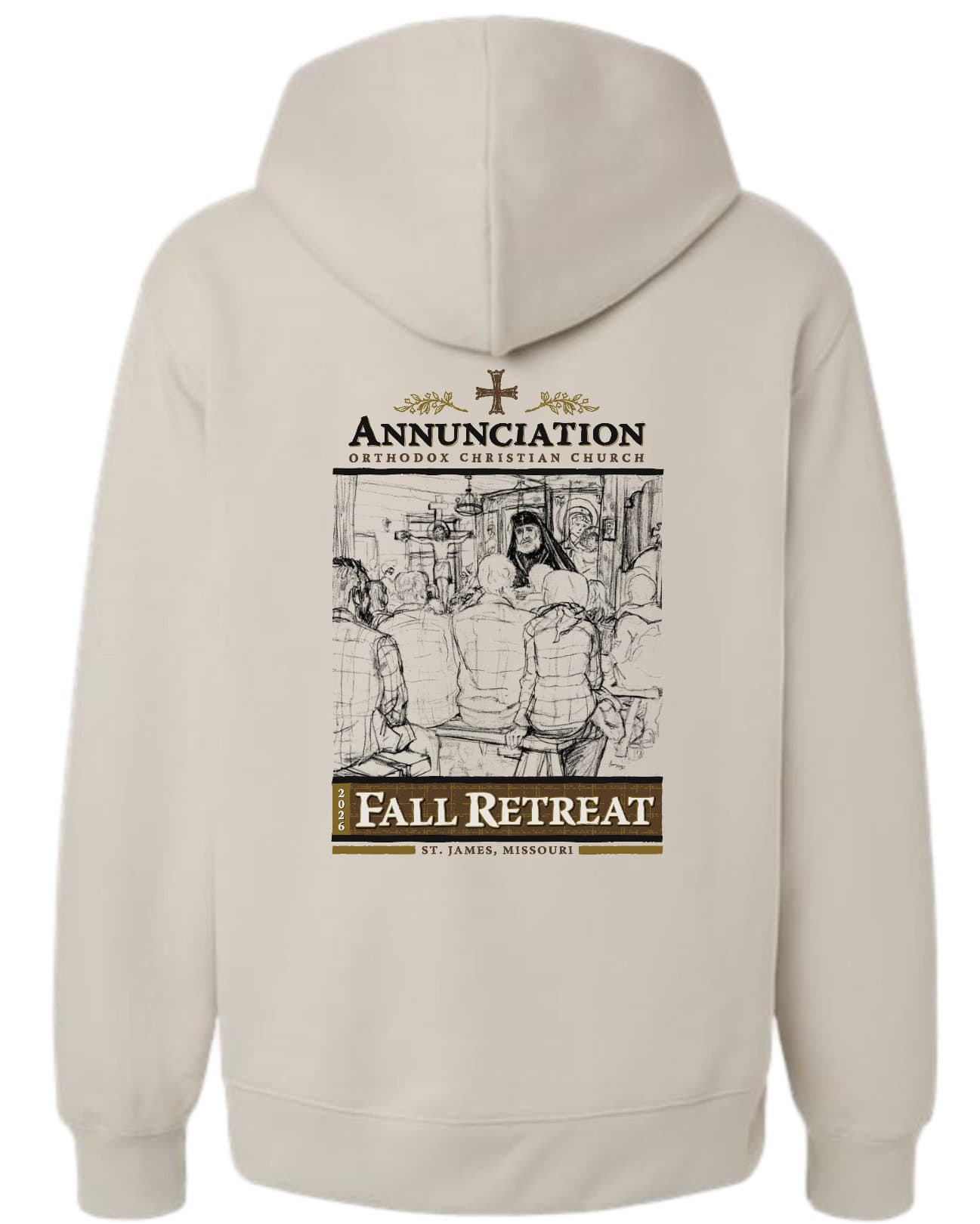 Fall Retreat Zip Hoodie 2026 - Image 2